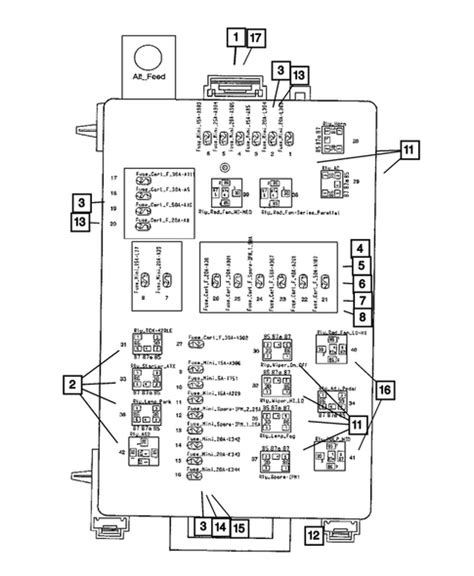 2006 Chrysler 300 relay diagram